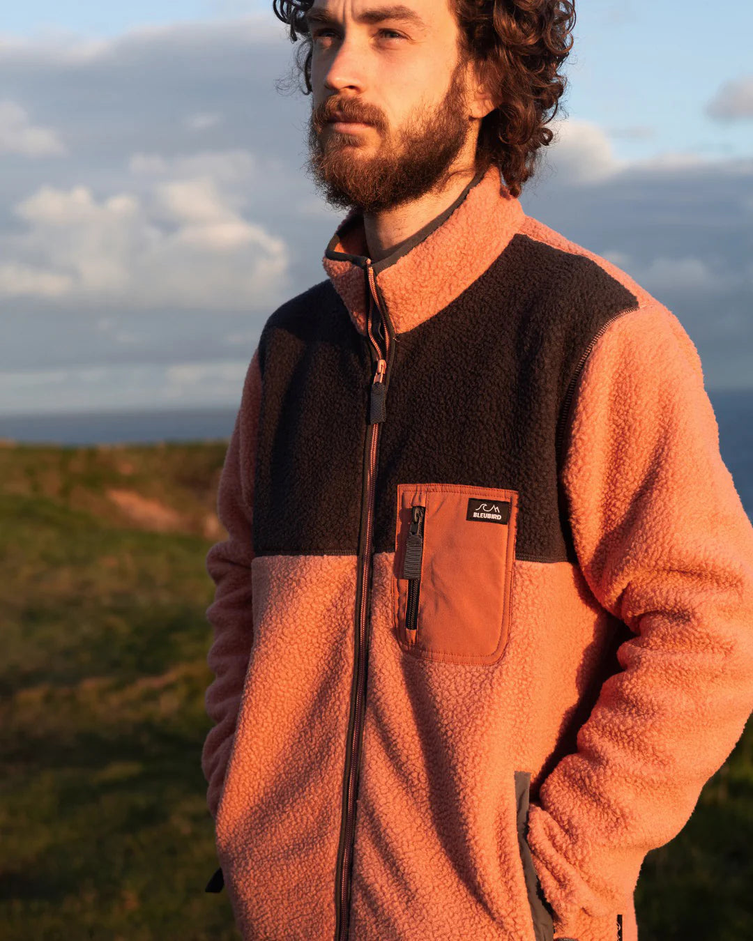 Bleubird Polar Full Zip Fleece