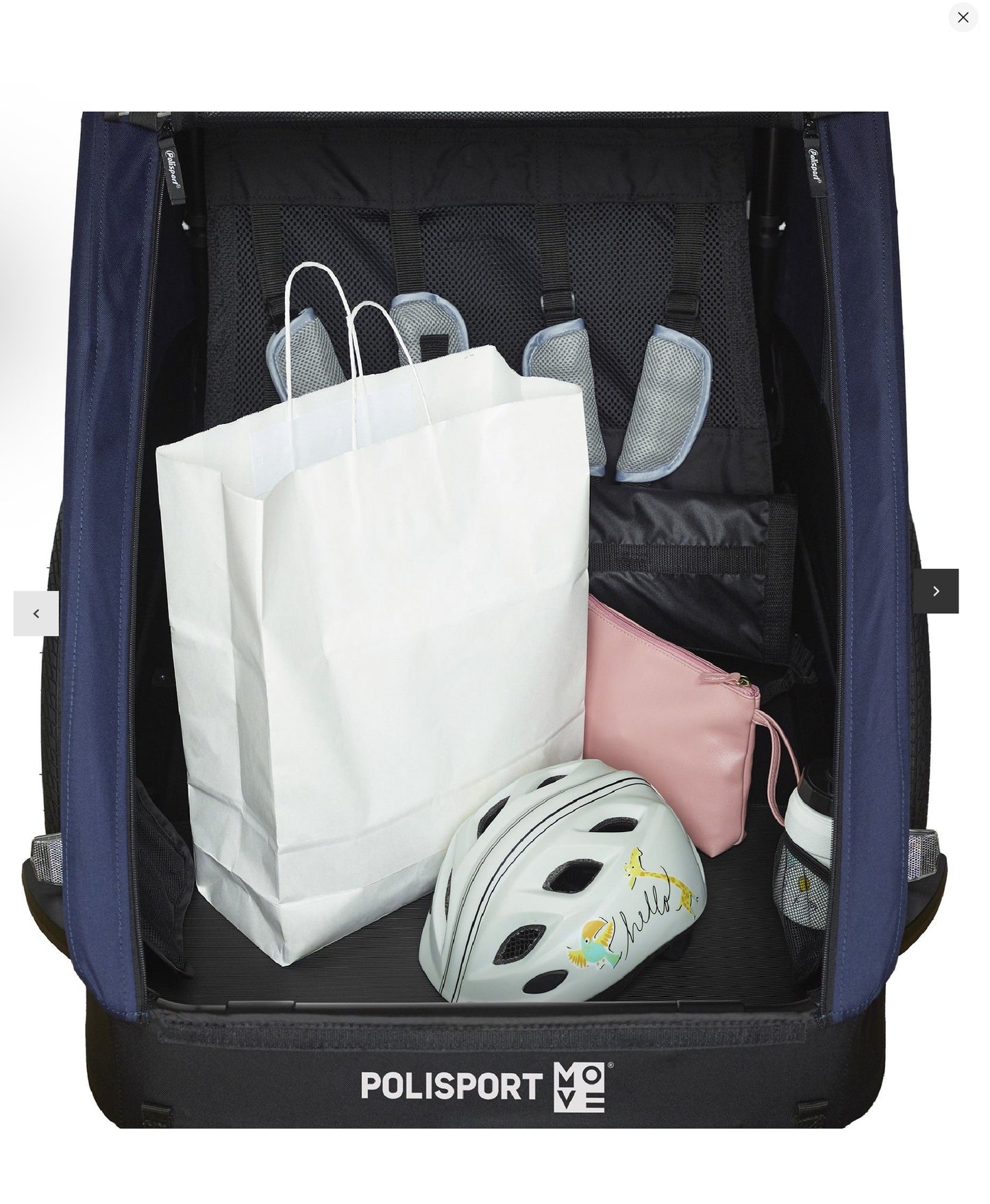 Polisport 2 Seat Kids Trailer