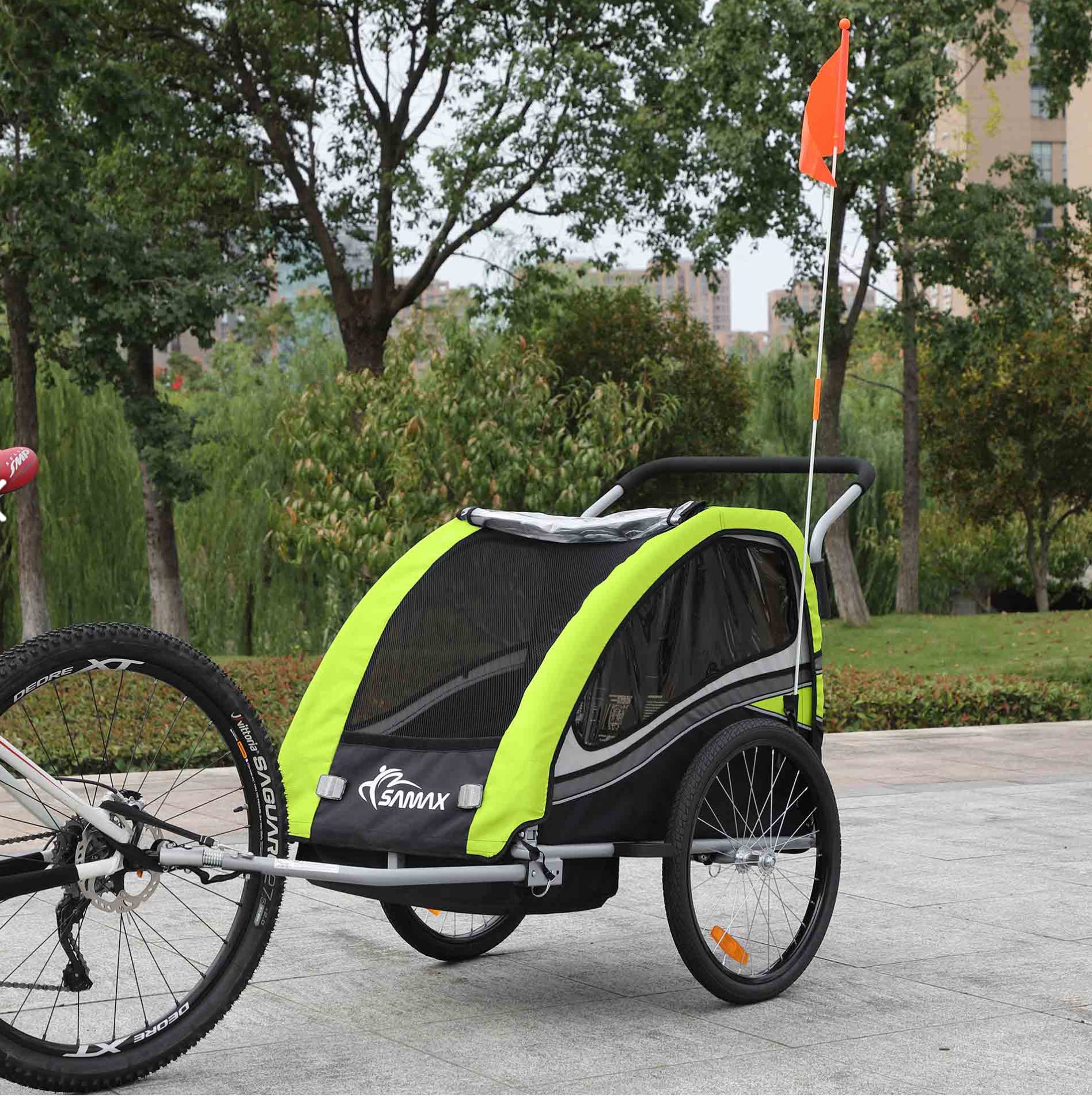 SAMAX Kids Bike Trailer Outdoorsy.ie