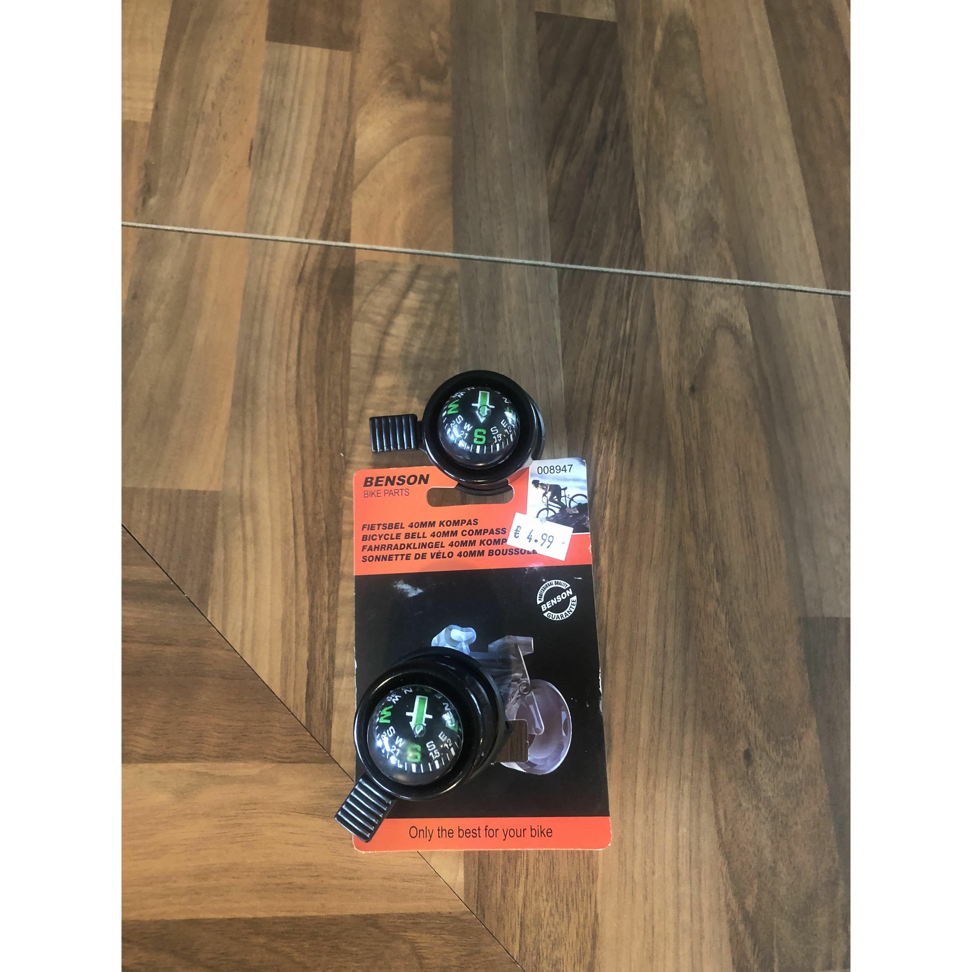 Cycle bell best sale with compass